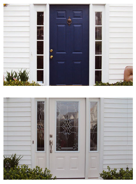 Before and After Entry Doors